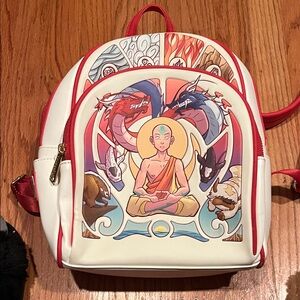 Nickelodeon Loungefly Avatar Aang The Last Airbender Backpack